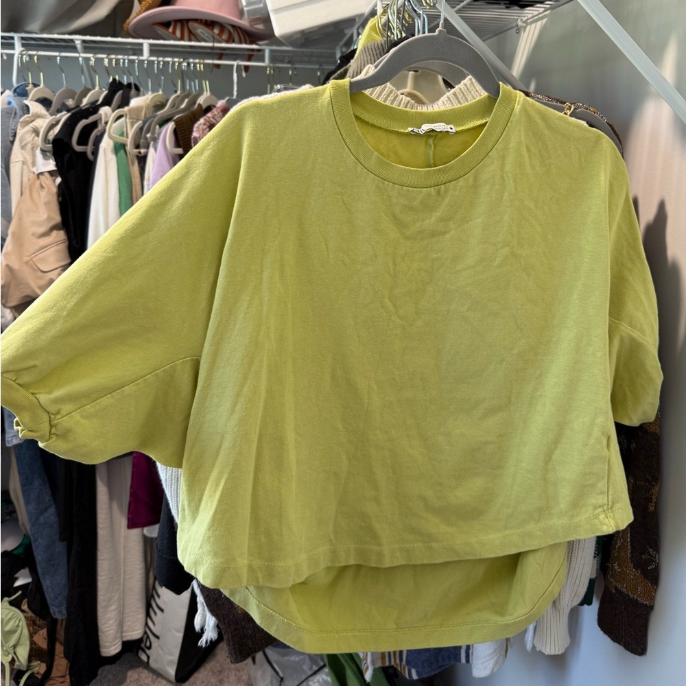 Zara Lime Green Tshirt